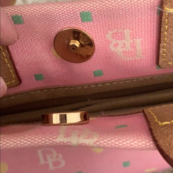 Used Pink Dooney & Bourke Bag! - Picture 5 of 7
